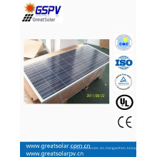 150W panel solar polivinílico con buena calidad y fábrica competitiva directo a Australia, Rusia, Paquistán, Afganistán, Irán, Nigeria e India etc ...